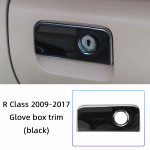For Mercedes Benz R Class W251 MPV 2009 2010-2016 2017 Car Center Console CD Panel Storage Box Cover trument Air Outlet Frame Glove box