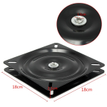 7 inch Marine Boat Seat Swivel Plate Fishing Boat Marine Seat Swivel Rotation 360 Degree Rotation Universal Set 18x18x2.1cm 7 inch