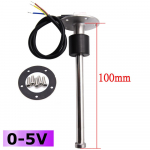 150/175/200/225/250/275/600mm 0-5V Stainless Steel Fuel Level Gauge Sensor Fuel Sending Unit for boat yacht auto trucks 100mm 0-5V