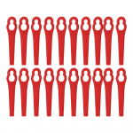 20/60/100/120 tk muru l&otilde;iketera plastikust L83 l&otilde;iketerad Kiire l&otilde;iketerad varuosad Vastupidavad murutrimmeri tarvikud