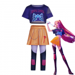 Halloweeni t&uuml;drukute grupi Cos kost&uuml;&uuml;m T&uuml;drukute grupi Cosplay Anime kost&uuml;&uuml;m 110cm