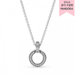 Pandora Kahekordne Ring Ripats  Kaelakee 399487c01 Single option