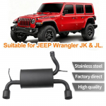 T&auml;iustatud tagumine v&auml;ljalasketoru JEEP Wrangler JK/JL mudelitele JK Exhaust