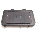 Car wireless charger for VW T-Cross T-Roc Jetta MK7 Teramont Phideon 15w fast phone charger charging panel pad phone holder For T-Cross 19-21 must