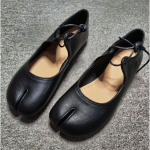 Klassikalised Retro Tabis Kingad Naistele Mustad Ballerina Kingad L&otilde;hestatud Varba Naiste Mary Janes Kleidi Mokassiinid Ballerina Zapato Mujer 39 beige