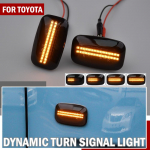 Toyota Landcruiser Land Cruiser 70 80 100 Seeria 1998-2007 LED K&uuml;lgm&auml;rgutuled D&uuml;naamiline Suunatule Lamp Indikaator