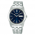 Seiko Selection SCXC011 Kvarts Sinine Roostevabast Terasest Meeste/Unisex K&auml;ekell, Patareitoitega Liikumine, Kuup&auml;eva/P&auml;eva Kalender, Ketas,