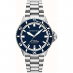 Emporio Armani Sea Explorer Sinine Roostevabast Terasest Meeste Automaatne Sukeldujakell Kuup&auml;evaga AR60087 sinine