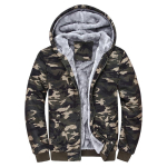 Kevadtalvine Meeste Bomber Fliisist jakk Kapuutsid Kardigan Velvet Jalgratta kapuutsiga mantel dressid Pusad T&auml;navar&otilde;ivad Meeste jope 4XL gray