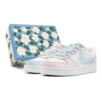 Nike Court Borough Low top Rula kingad GS Roosa Sinine BQ5448-100(TeamS-S-BOX) 40