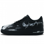 Nike Air Force 1 Coverage Madalad Lauatennise Kingad Meeste Must Valge CW2288-001(Team147-) 40.5