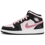 Jordan Air Jordan 1 High top Vintage Basketball Shoes Women's White Black Pink DQ8423-103(Team-S-BOX) 39 white
