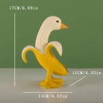 1 tk Creative Cute Day Banaan S&otilde;ber Part L&otilde;bus Naljakas S&uuml;nnip&auml;evakingitus Loomingulised kaunistused Liivast skulptuur tervendav t&ouml;&ouml;lauabanaan