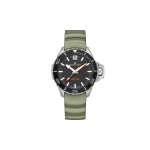 Hamilton Khaki Navy Seeria Automaatne Mehaaniline Liikumine Sukelduja Kell Meeste kellad Must Teras Kumm H77825331 Regular Watch Box,Black Dial black