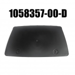&Uuml;ksuse Otsene Sobivus 2016-21 Tagumise Kaitseraua Difuusori Veokonksu Katte Kork 1058357-00-D Plug And Play Tagumise Kaitseraua Must Kork CHINA