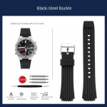 Asendus silikoonkellarihm Casio ECB-10YP ECB-10YPB ECB-950 Edifice seeria kummirihm Meeste kellarihm 20mm 20mm