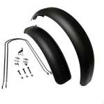 Jalgratas 20-tollise laiusega rehvidele Front and Rear Set black