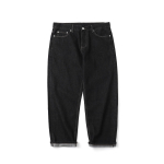 TRS Meeste riided | Klassikalised Jaapani 14oz Sanforiseerimata Punase Servaga Toores Denim L&otilde;tvad Laiad P&uuml;ksid S must