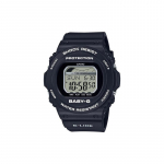 Casio BABY-G Spordimood Veekindel Kvartsmehhanism Vaikrihm Jaapani ja Korea Kell Naiste Kell Must Tihik BLX-570-1 must