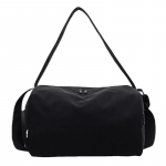 Moodne L&uuml;hikese Vahemaa Kerge Reisikott Spordi Jooga J&otilde;usaali Kott Suure Mahutavusega &Uuml;he&otilde;lgne Crossbody Kott must