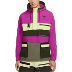 Nike Sportswear Mitmev&auml;rviline lapitehnika Suure taskuga kapuutsiga jakk Meeste jakid CU4220-564 L purple