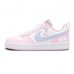 Nike Court Borough Dudu Paw Kunstnahast Madalad Tennise- ja Rula Kingad Naistele Roosa Sinine DV5456-604(Team1960-) 40
