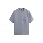 Kith meeste helesinine Quinn l&uuml;hikeste varrukatega T-s&auml;rk KHM031086-415 L