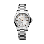 LONGINES Concas Yuedong seeria automaatne mehaaniline liikumine 100 meetrit veekindel &Scaron;veitsi kell 30mm h&otilde;bedane sihver roostevabast terasest rihm L3.320.4.72.6 h&otilde;be