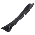 AEF2-Esiklaasipuhasti katte liist Vee suunaja plaat Kaelaliistu paneel Mercedes Benz E-klassile W210 1996-2002 Black Right black
