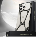 Metallist soojuse hajutamine Apple iPhone 16 Telefonikott 15 Pro Max Disaineri Isikup&auml;rane Loovus 15 14 13 12 Mobiiltelefonikott Opp Bag&For iPhone 16 must