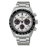 PROSPEX SBDL125 SPEEDTIMER P&auml;ikesej&otilde;ul t&ouml;&ouml;tav stopper Tak&uuml;meeter Kuup&auml;ev Valge Must 2026 V&auml;ljalase Roostevaba Teras [Seiko Kell] Meeste Kell, Toiteallikas, Funktsioon, black