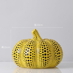 K&otilde;rvits Kusama Yayoi Kaunistused Moodne Skulptuur T&auml;piline &Ouml;&ouml;kull Lind Kunst Kodu Sisekujundus Kontori Kunstid Pulmad J&otilde;ulud