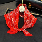 100% naturaalsest siidist sall naistele luksuslik k&otilde;rgekvaliteediline peapaela ruudukujuline foulard naiste kaelasall sallid peakatted hijab bandana sallid Real Silk 53x53cm beige