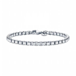TIFFANY &CO Veneetsia l&uuml;li seeria Kettl&uuml;lide disain 925 h&otilde;bedast k&auml;ev&otilde;ru Meestele ja naistele Paaristiil H&otilde;bedane 60150727-H&otilde;bedane XL h&otilde;be
