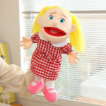 38cm Pere seeria k&auml;sinukk rollim&auml;nguks unejutu rekvisiidid pere m&auml;nguasjad nukk hariduslik m&auml;nguasi 38cm red