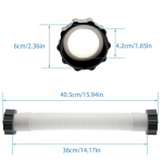 1 tk 40 cm 150 cm Basseini liivafiltrite pumbad Voolik Ujumisbasseinide pumba asendusvoolik &Uuml;hendusvoolik Basseini tarvikud