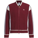 Adidas Originals RETRO KARDIGAN Kudum Unisex Burgundia JN0718- XS black