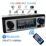 Auto 1 DIN Raadio 1 DIN Stereo Digitaalne Auto Bluetooth FM Heli Muusika USB / SD In Dash AUX Sisendiga 12V MP3 Multimeedia Multifunktsionaalne Automuusika M&auml;ngija China Mainland must