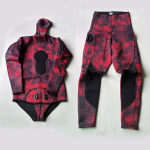 Meeste Camo 2-osaline m&auml;rg&uuml;skost&uuml;&uuml;m Sukeldumine Snorgeldamine Spearfishing 1,5 mm 2 mm 3 mm Neopreen Termiline Sukeldumiskost&uuml;&uuml;m Large