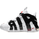 Nike Air More Uptempo Nahast Kulumiskindlad Keskmise s&auml;&auml;rega Korvpallijalatsid Valge Must Unisex 415082-105 38 white