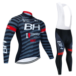 BH Team S&uuml;gisene Rattas&auml;rgi Komplekt Jalgratta Spordir&otilde;ivad MTB Maillot Ropa Ciclismo Maanteeratta &Uuml;likond Pikkade Varrukatega Bicicleta R&otilde;ivad XL