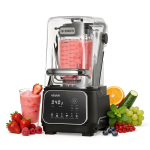 VEVOR Blender, 2L Professionaalne Lauapealne Blender Kilbiga, 2200W 26000RPM K&ouml;&ouml;gi Toiduprotsessor Kombo, Isepuhastuv, Kiirusreguleeritav 28 x 24.5 x 48 cm must
