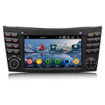 Erisin ES5781EN Android 14 GPS 4G WiFi Autode Multimeediapleier Mercedes Benz E-klassile W211 Stereo SatNav CarPlay Auto Raadio 7 inch 64 g 4 g