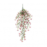 1Bunch Home Decor Kunstlik lilla rippuv vanik viinapuu lillede traling bracketplant roosa