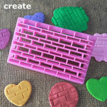 1 tk tempeltelliskivist seinakaunistus Fondant Cutter Vorm Koogivorm Chocolate Topper