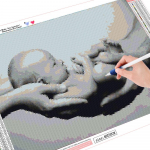 Full Square Drill 5D DIY Teemantmaal Beebik&auml;si 3D Teemanttikandid Ristpistes Kodukaunistus 20*25