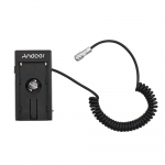 Andoer kaamera akumuunduri adapteri plaadi kinnitusplaat vedrukaabliga Sony NP-F550 NP-F750 NP-F970 seeria jaoks k&otilde;rge kvaliteediga must