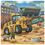 5D DIY Teemantmaali t&auml;isring puur  Ekskavaatori maastik  3D Teemantkivi tikandid 30x30CM