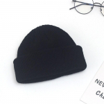 Unisex kootud m&uuml;ts soojad talvem&uuml;tsid naistele meestele &uuml;hev&auml;rvilised soonikuga nokam&uuml;ts Retro meremehe m&uuml;tsid must