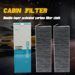6447XF 6447XG Autotarvikud Aktiveeritud s&uuml;siniku &otilde;ietolmu salongi &otilde;hufilter Citroen C4 Berlingo DS5 Peugeot 3008 5008 Partner 2PC jaoks